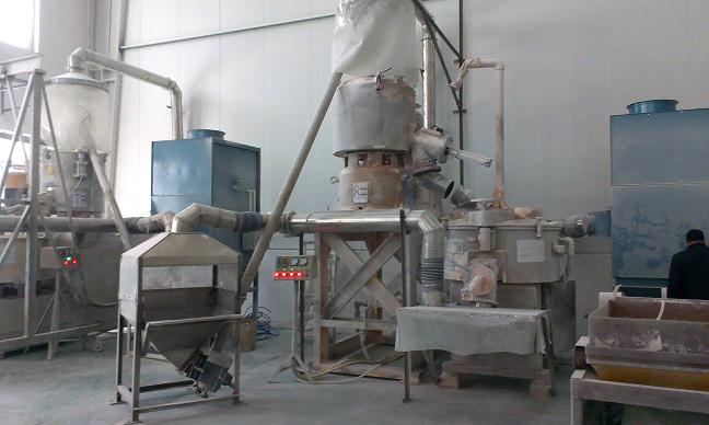 河北雄縣PVC混料機(jī)、擠出機(jī)除塵系統(tǒng)除塵器已交付使用